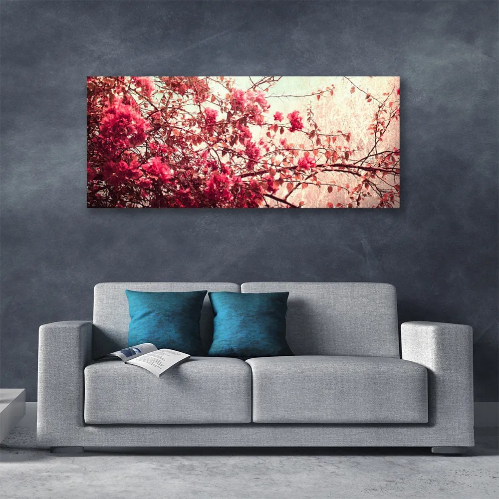 Obraz canvas Kwitnące Gałązki Drzewa