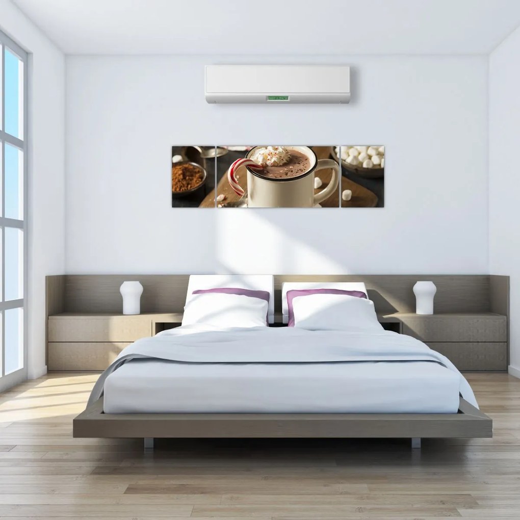 Obraz - Gorąca czekolada (170x50 cm)