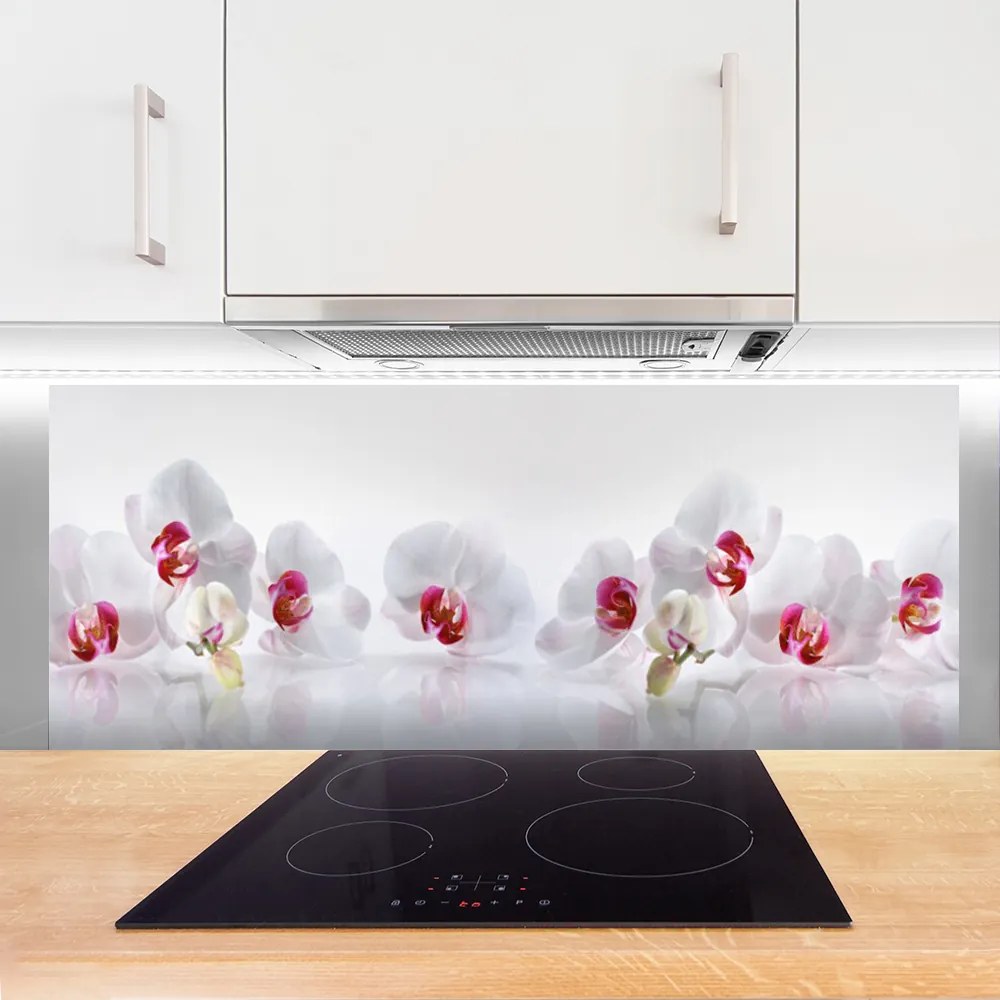 Panel Szklany do Kuchni Świeżość Kwiatów Polnych