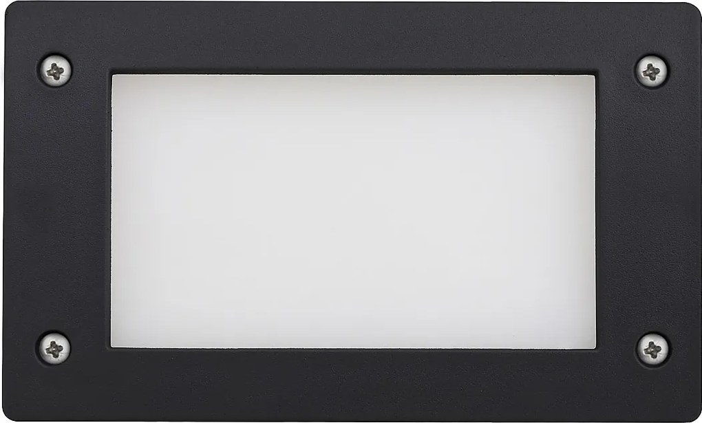 DEVON do wbudowania na zewn?trz, nowoczesny i wszechstronny styl - d?. 18,8 cm-kwadrat - Gx53 LED T2 3W - ?ywica - Kselect - ip66 - ?ywica i czer?