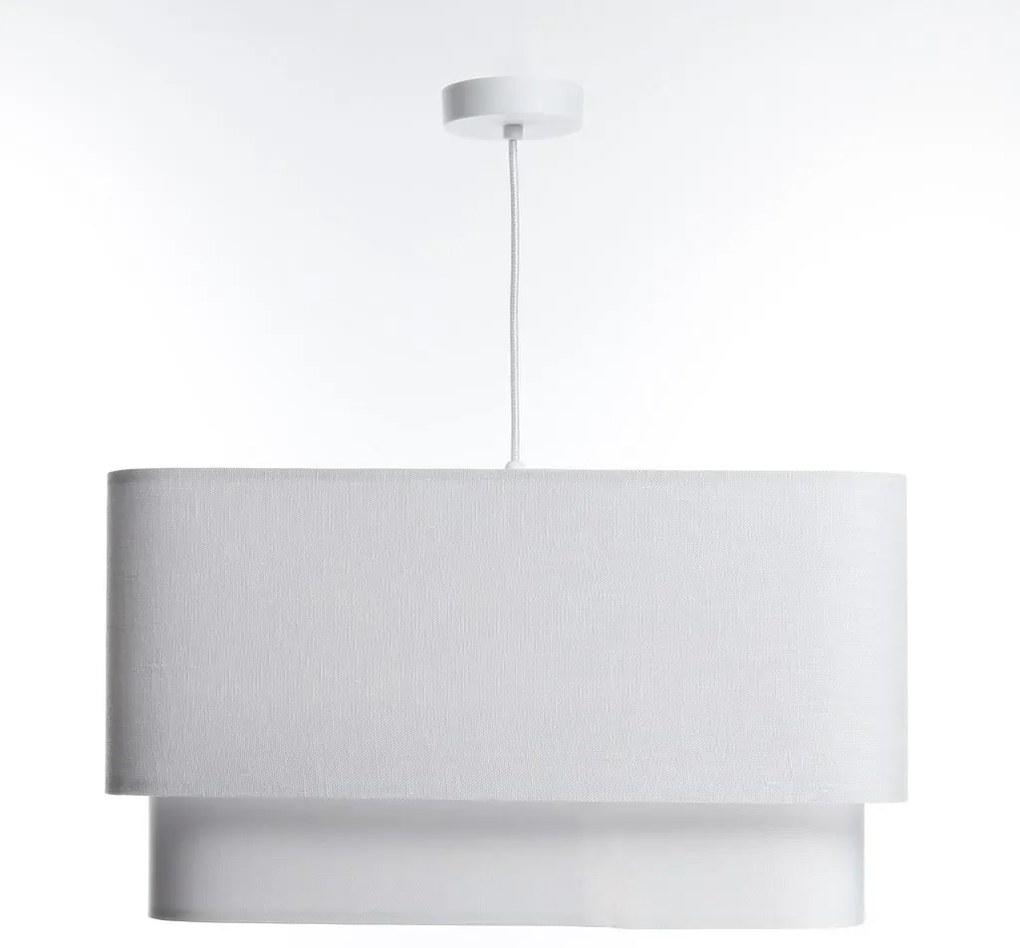 Lampa wisząca KWADRO DUO 010 51x47cm biała BPS KONCEPT