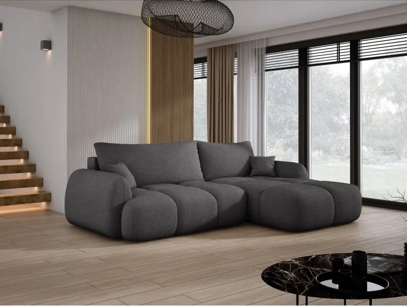 Narożnik COCO WIND z funkcją spania poduszkami i pojemnikiem NOW OR NEVER 92 WERSAL