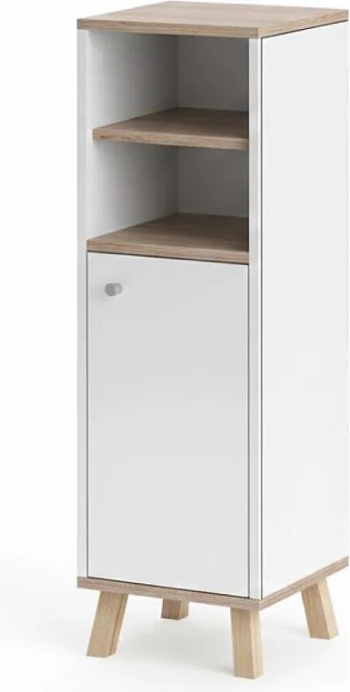 Szafka Midi biały 30x30x95 senyo