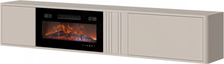 Szafka RTV z kominkiem Zudbim 190