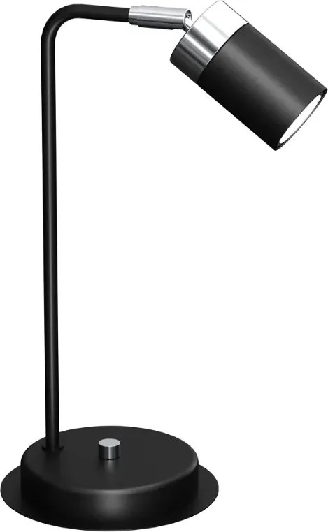 Czarna lampka na biurko T5-S63