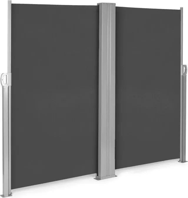 Podwójna markiza tarasowa 3x3x1,8 m - roleta, parawan ogrodowy AW-012