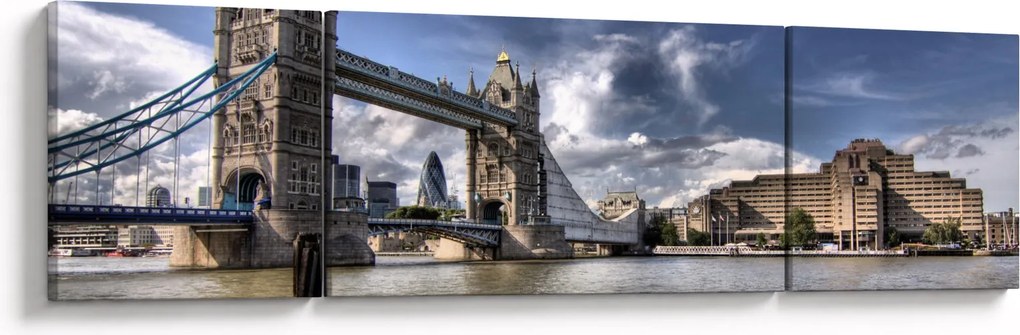 Obraz -  Tower Bridge w Londynie (170x50 cm)