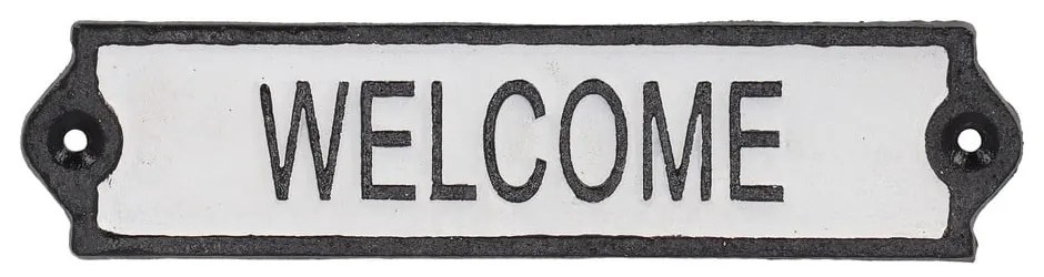 Żeliwna tabliczka 21x5 cm Welcome – Esschert Design