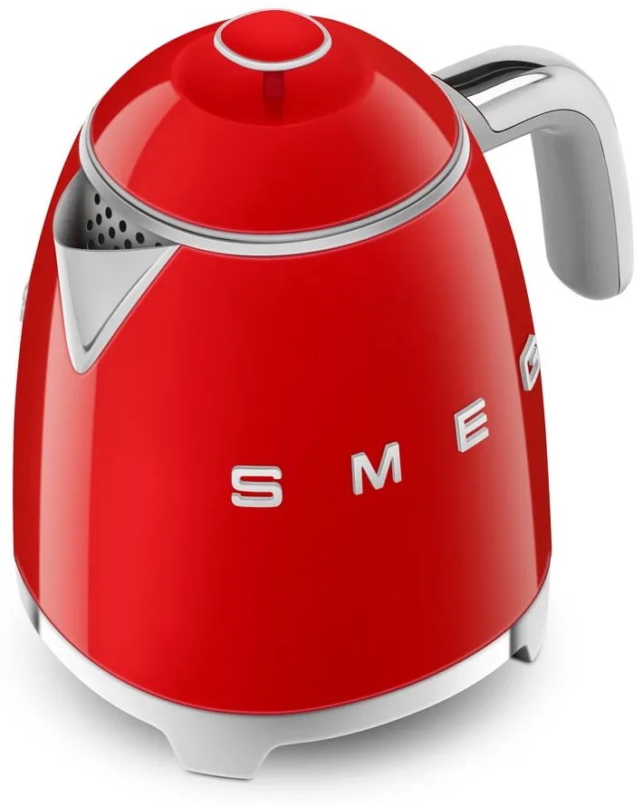 Czerwony czajnik elektryczny ze stali nierdzewnej 800 ml Retro Style – SMEG