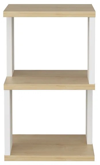 Stolik nocny Carter Oak White
