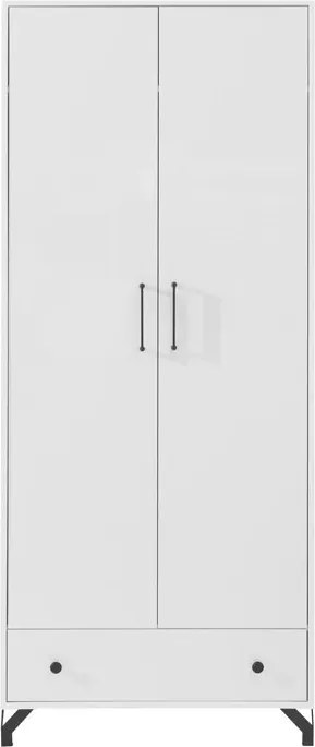 Szafa Anders 80 cm z szufladą - biała