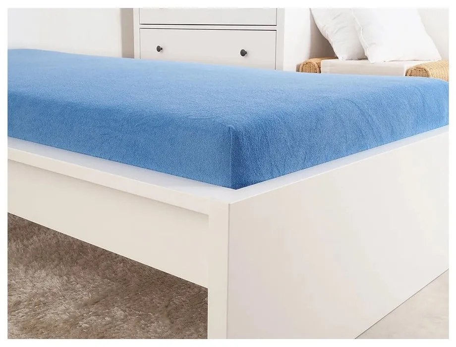 Prześcieradło dziecięce frotte do łóżeczka 70x140 cm – B.E.S.
