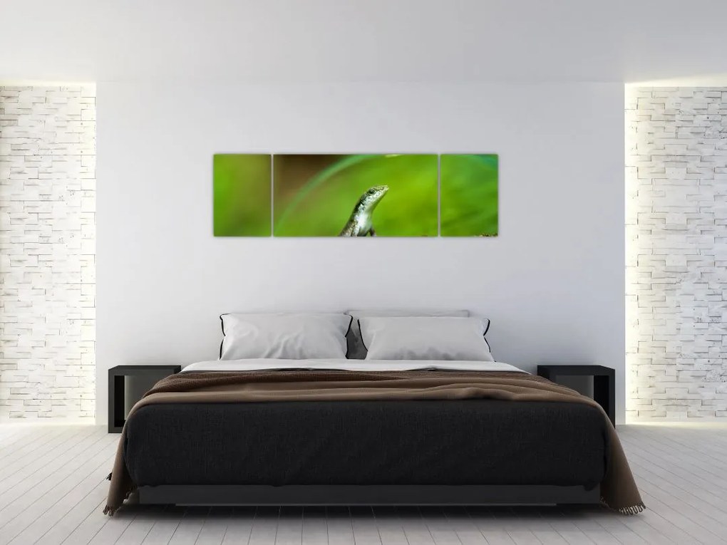 Obraz jaszczurki (170x50 cm)