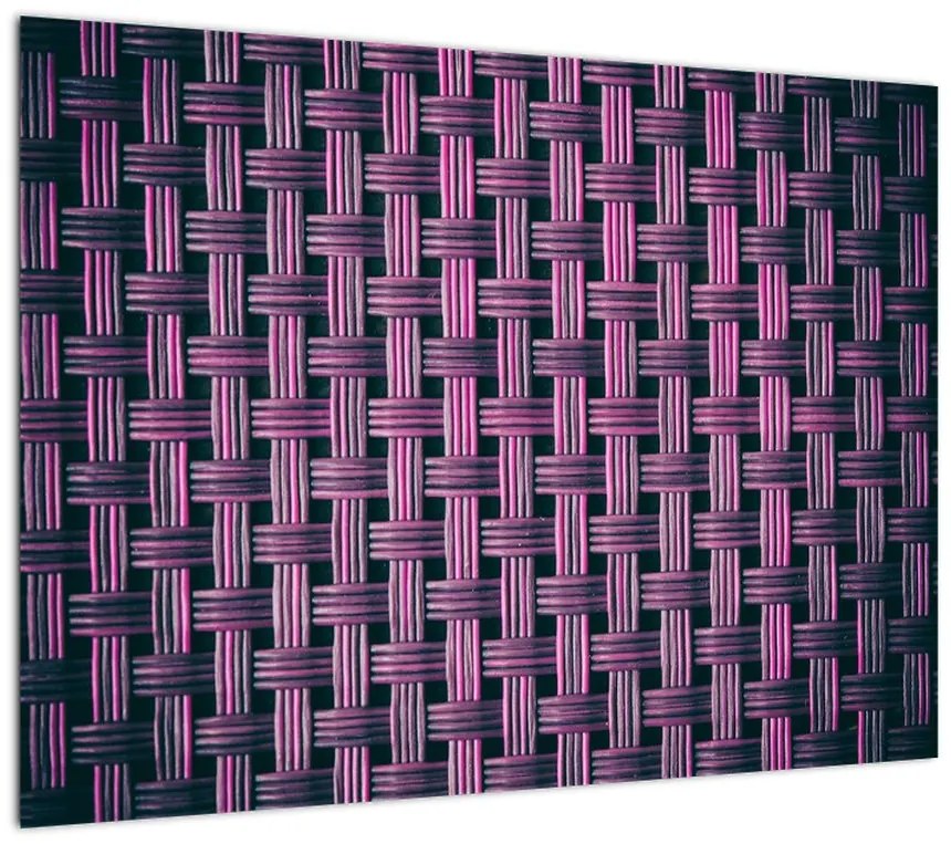 Obraz na szkle - fioletowa tekstura (70x50 cm)