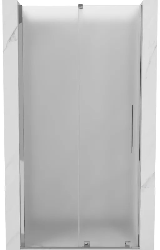 Mexen Velar drzwi prysznicowe rozsuwane 110 cm, szron, chrom - 871-110-000-31-01