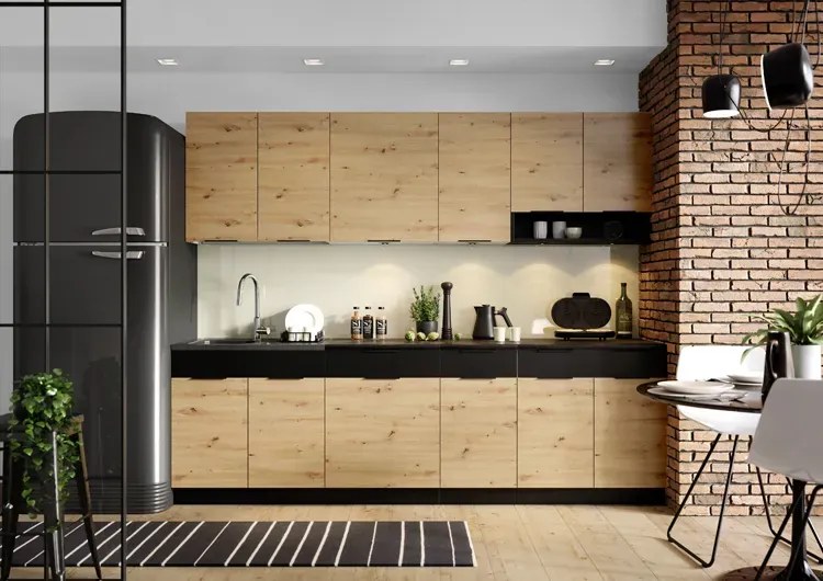 Komplet mebli kuchennych 260 cm H4-H79