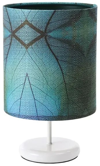 Biała nowoczesna lampka nocna z abażurem - S390 G3-H88