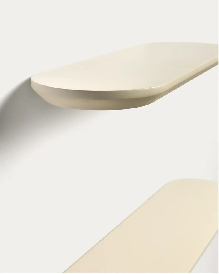 Beżowe półki zestaw 2 szt. 55 cm Arely – Kave Home
