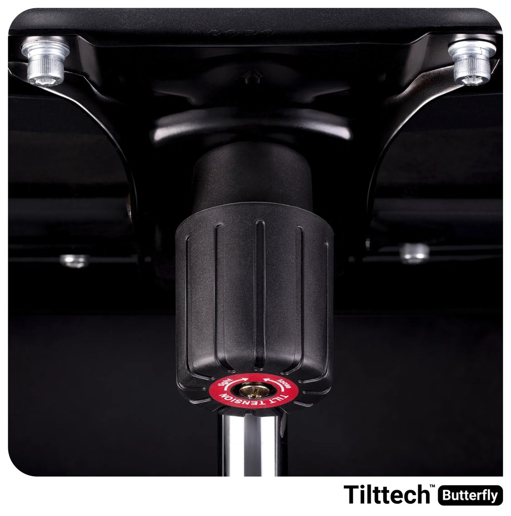 Materiałowy fotel gamingowy Diablo X-Player 2.0 Normal Size, biało-czarny