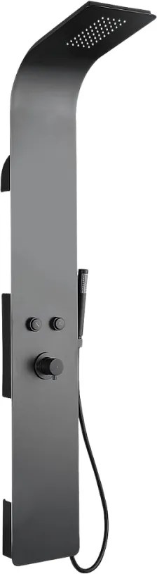 Esseblack and Black mechaniczna płyta prysznicowa czarny - Essebagno