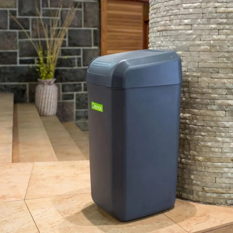 Denox Troya Kosz na śmieci 45 l, antracytowy, 45 l