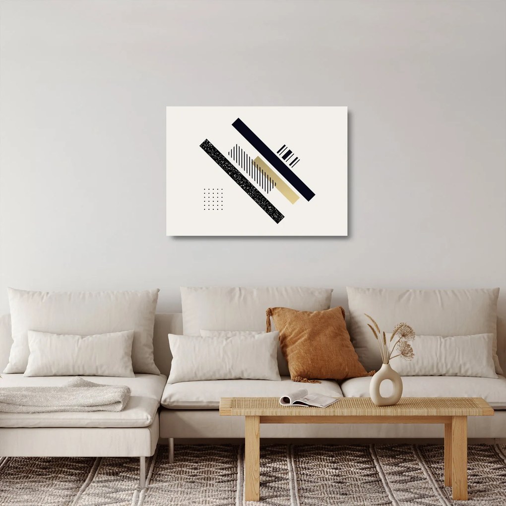 Obraz na szkle - Kształty geometryczne N⁰5 (70x50 cm)