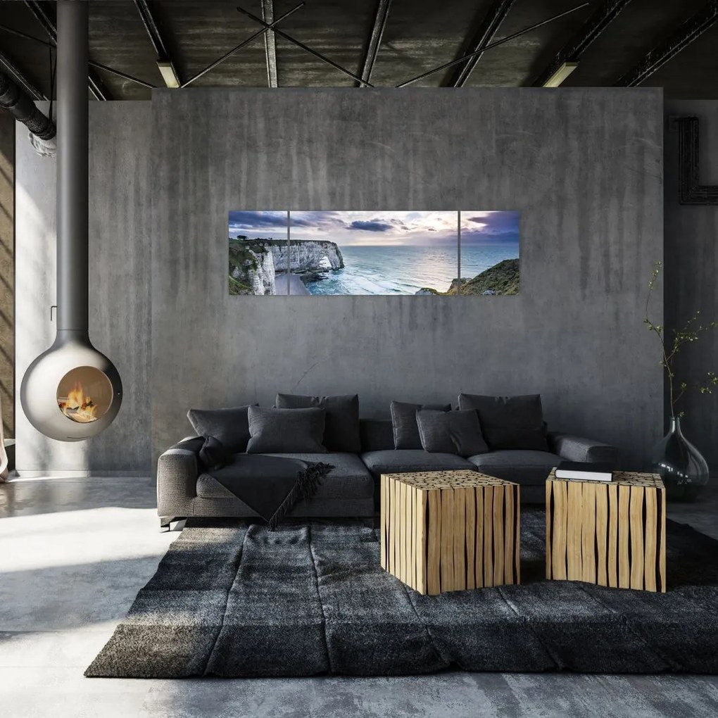 Obraz klifów (170x50 cm)