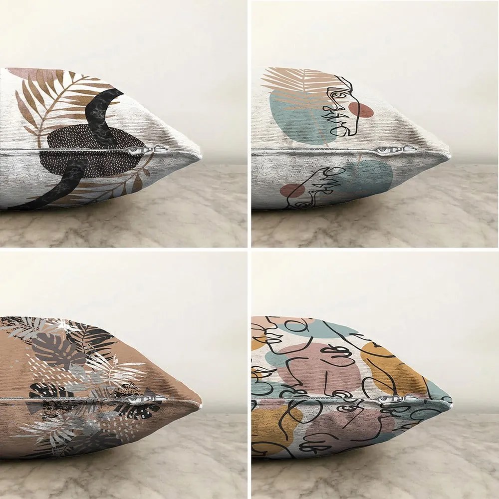 Zestaw 4 poszewek na poduszki Minimalist Cushion Covers Autumn, 55x55 cm