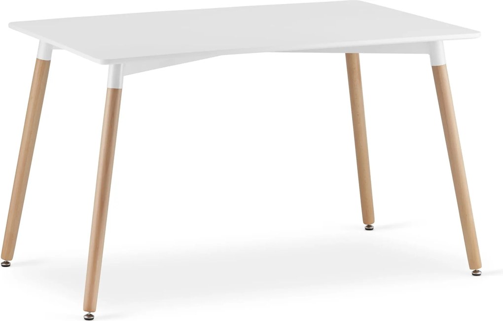 PROMOCJA Biały stół jadalniany ADRIA 120x80 cm II. jakość