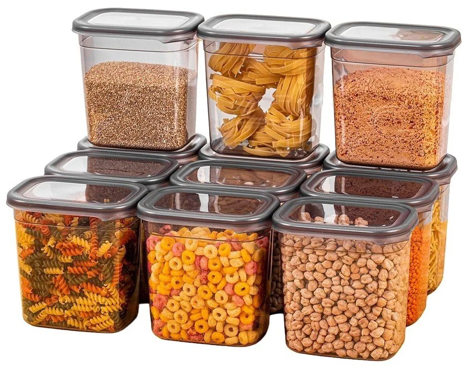 Pojemniki 12 szt. na żywność Fresco – Hermia