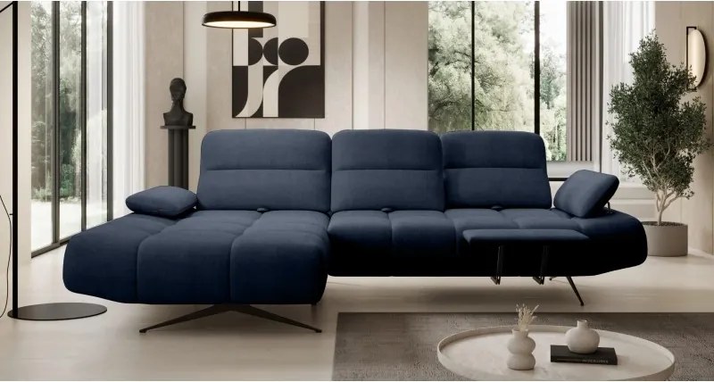 Narożnik FALCAO S układ L Lewostronny z funkcją RELAX w ktaninie AURORA 14 WERSAL