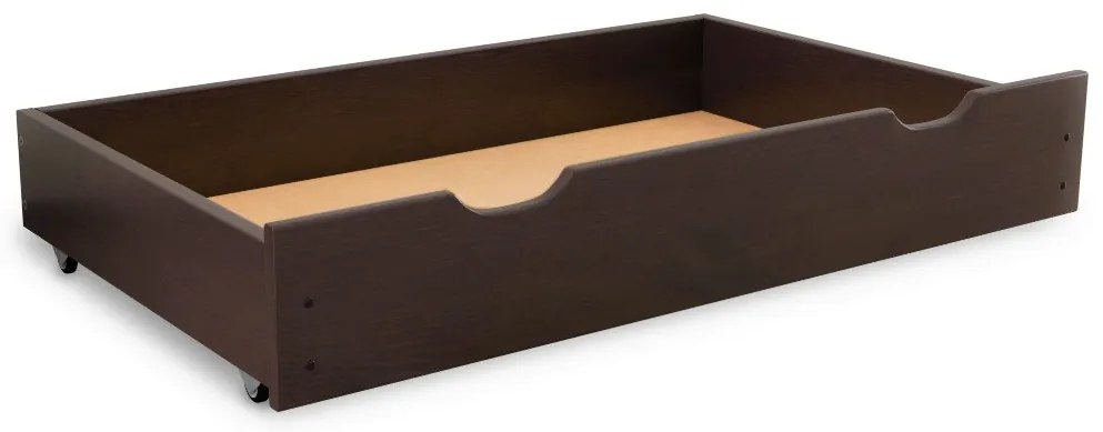 Pojemnik pod łóżko 98 cm, orzech