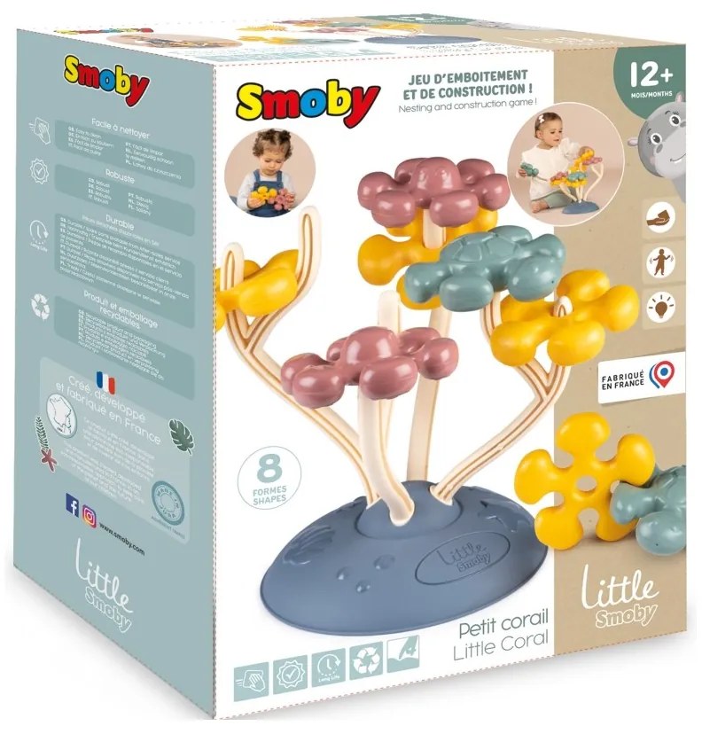 Smoby little drzewo sensoryczne zabawka motoryczna 12m+