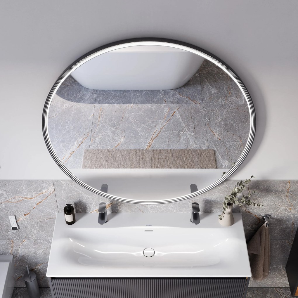 Lustro łazienkowe LED BELDIVO okrągłe - 120 cm