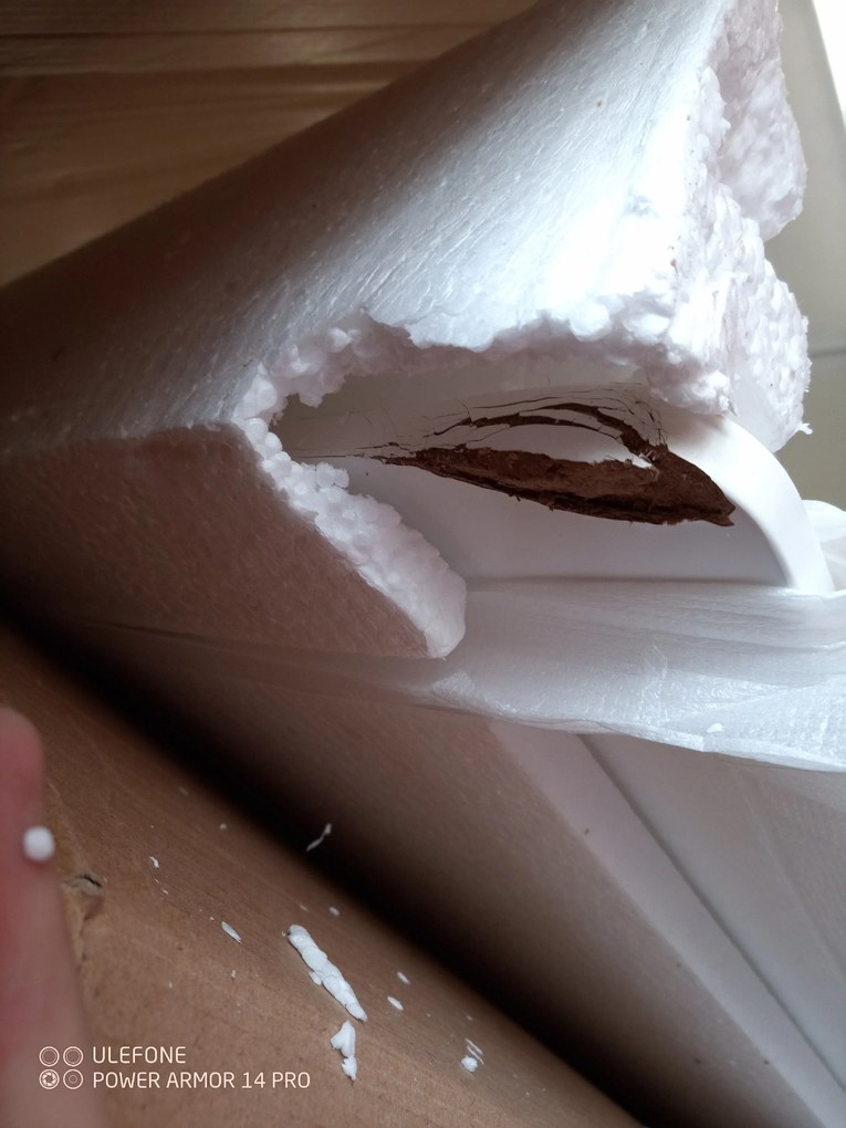 PROMOCJA Biały stół jadalniany BERGEN 140x80 cm III. jakość