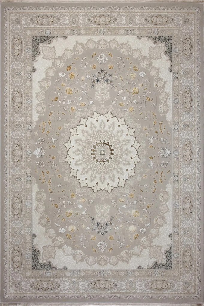 Dywan klasyczny Gold beżowo-złoty 200 cm x 290 cm