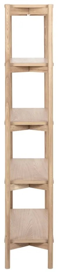 Regał w dekorze dębu w naturalnym kolorze 86x160x30 cm Braidwood – Actona