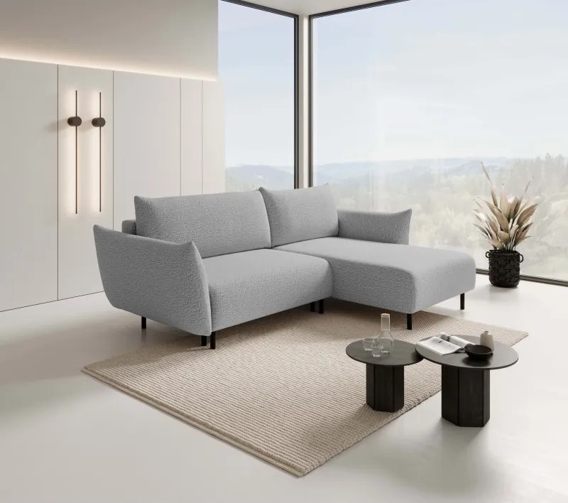 Narożnik wolnostojący ADEL Prawy w tkaninie ANTHOLOGY 17