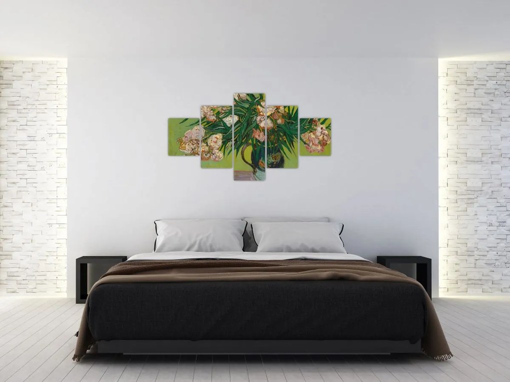 Obraz - Vincent van Gogh, Oleanders, reprodukcje (125x70 cm)