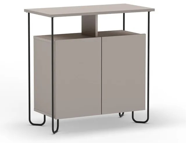 Szarobeżowa szafka 80x80 cm Dilly – Marckeric