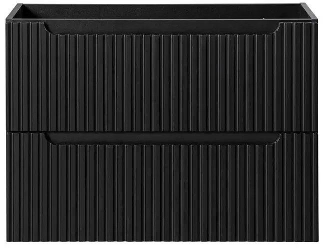 Czarna szafka łazienkowa z szufladami M8-T78