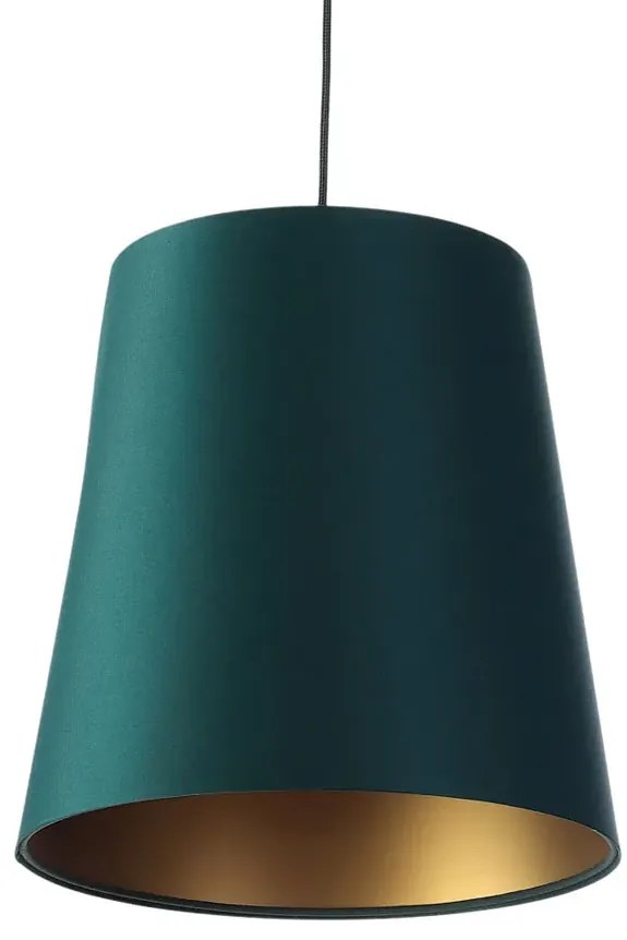 Zielono-złota lampa wisząca w stylu glamour - S403 A2-A98