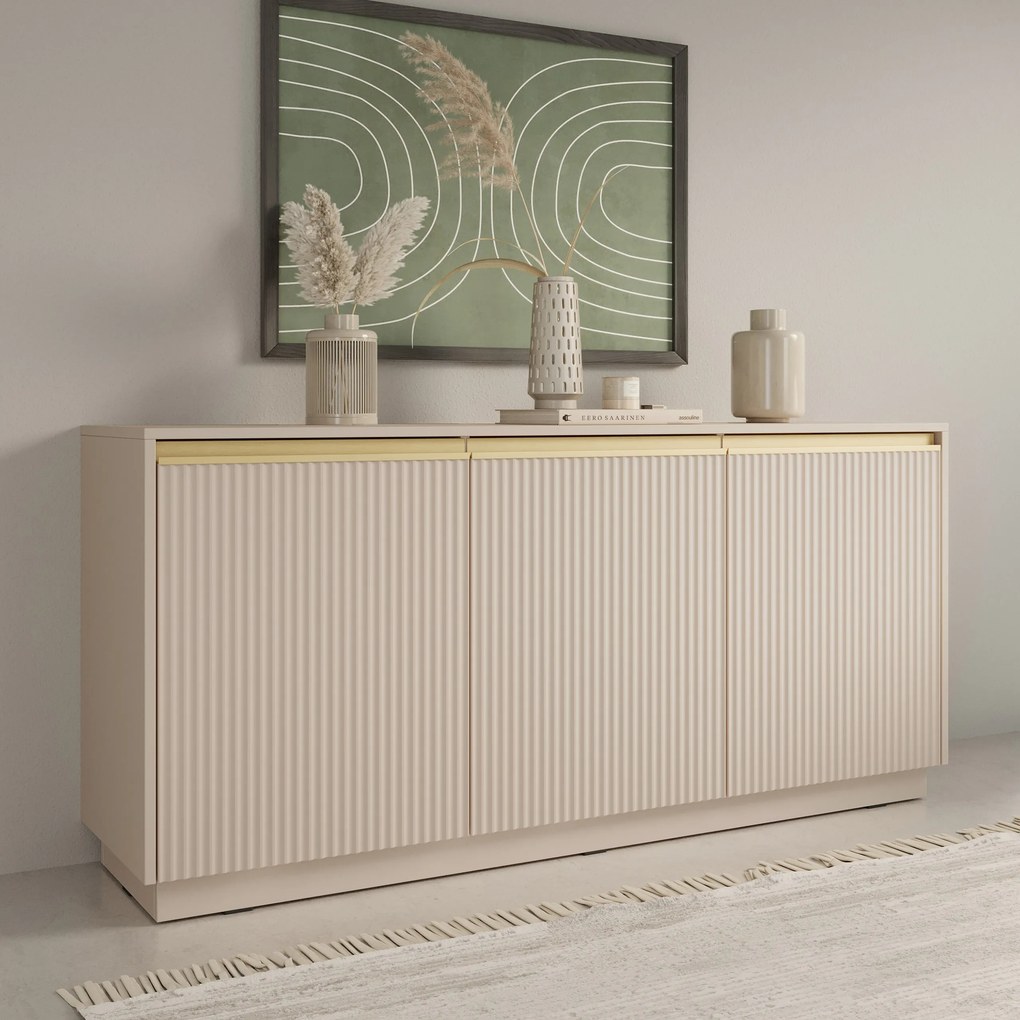 Komoda MAESTRO 154 cm do Salonu Sypialni Odcienie beżu