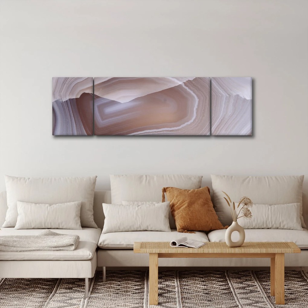 Obraz - Marmurowy agat (170x50 cm)