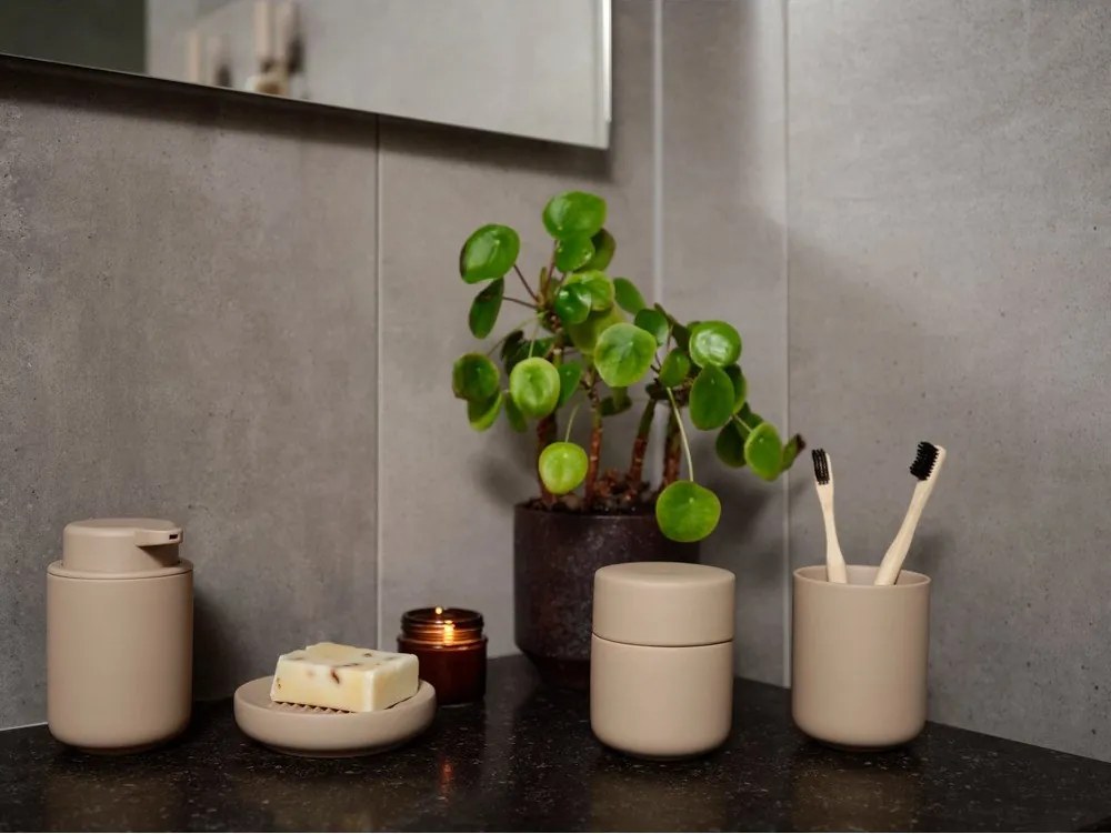 Beżowa porcelanowa mydelniczka Ume – Zone