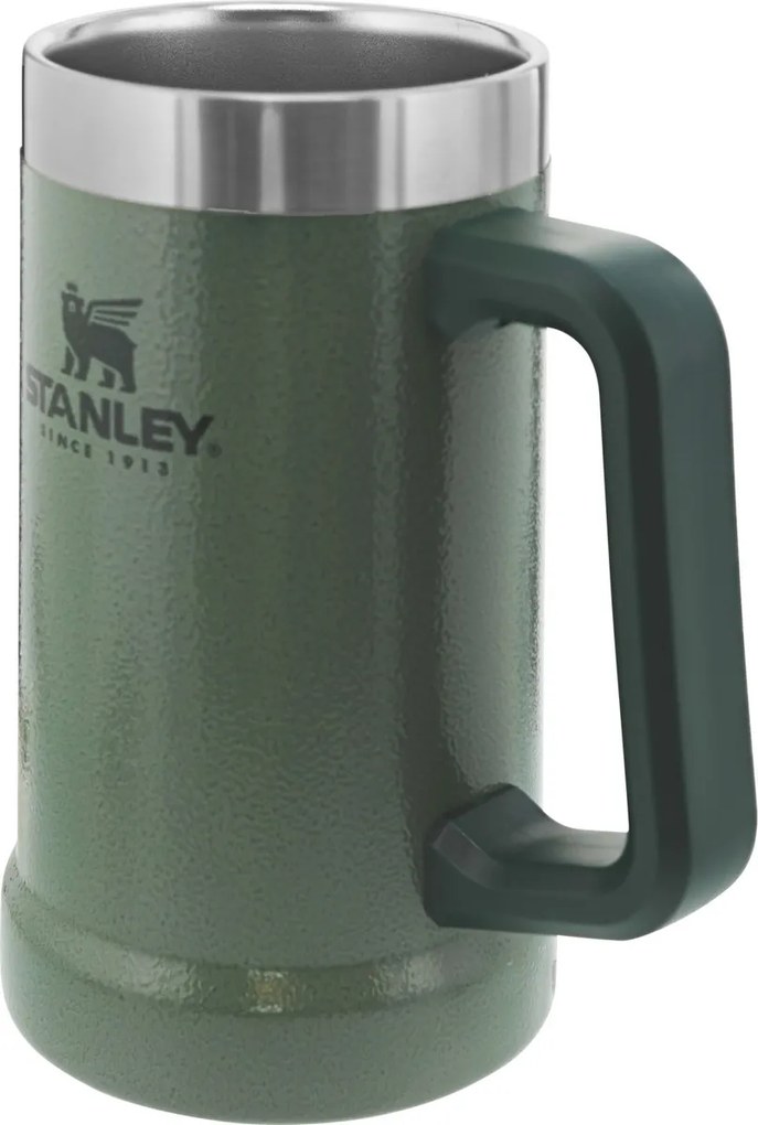 Stanley Korbel do piwa Big Grip Beer Stein 700 ml Hammertone Green
