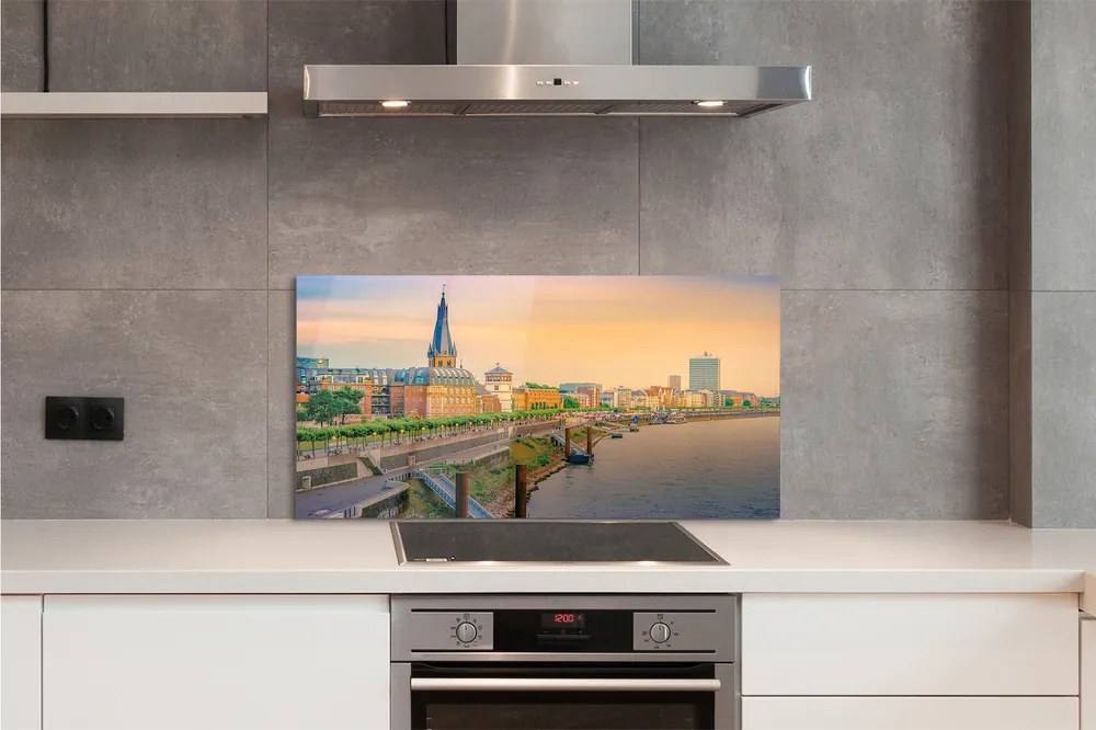 Panel nad Blat Kuchenny Poranek nad Niemiecką Rzeką