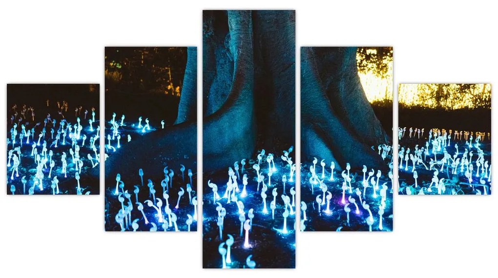 Obraz - Magiczne drzewo (125x70 cm)