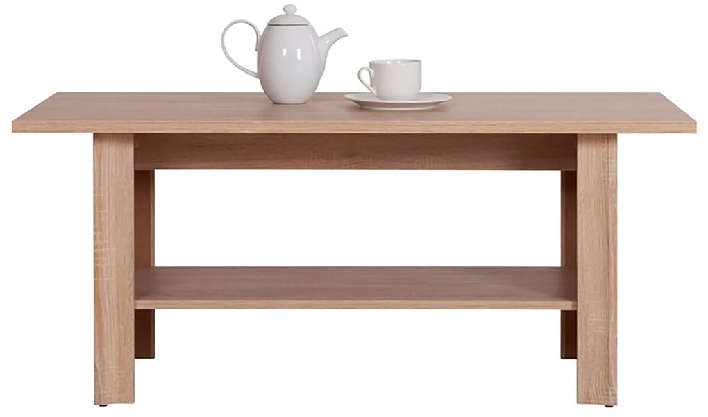 Ława Drewniana COREA 75 cm Dąb Sonoma Nowoczesna