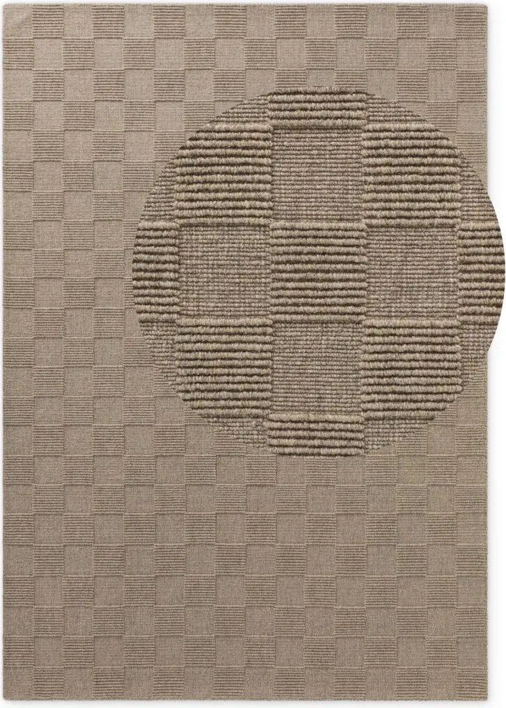 Dywan wełniany Villeroy &amp; Boch 1766 Wool Scala szaro-beżowy prostokątny 200cm x 300cm